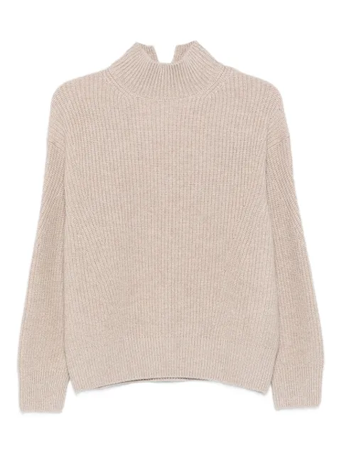 Agnona ribbed high-neck sweater