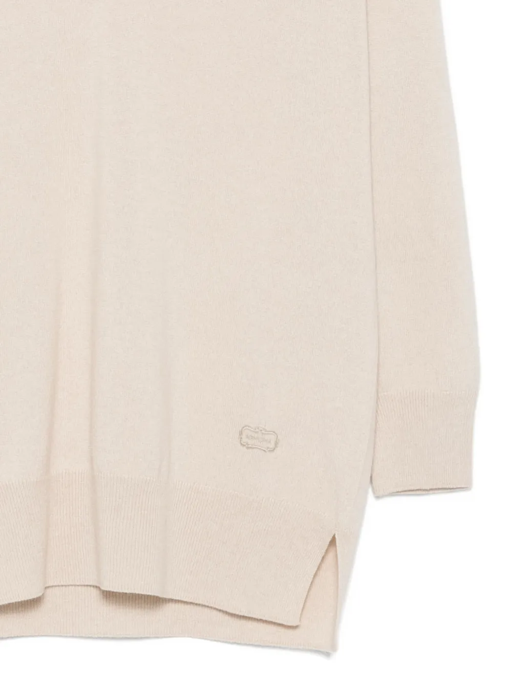  Agnona V-neck Sweater - Neutrals 