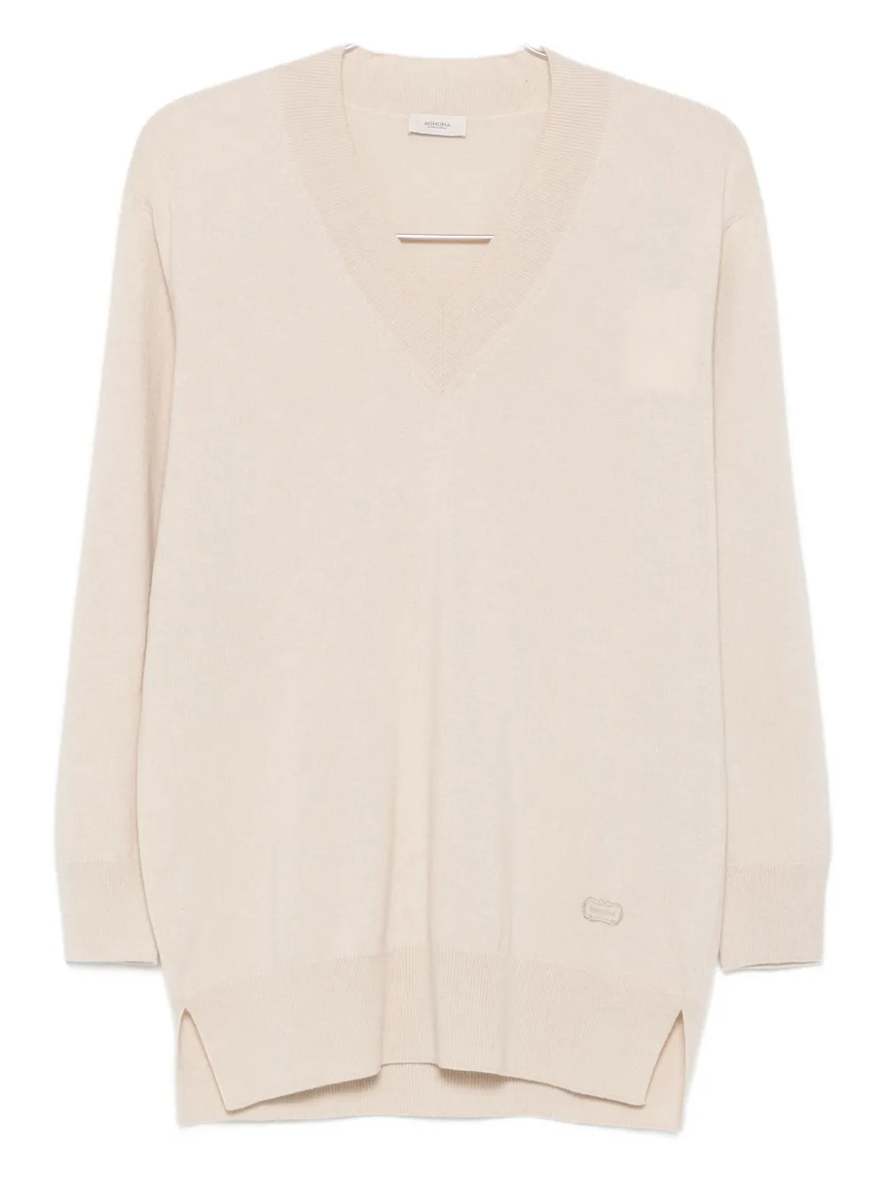 Agnona V-neck sweater | Knitted Sweaters | Image 2