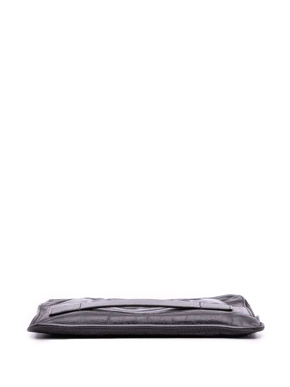 Pre-owned Chanel 2014-2015 Lambskin Votez Coco Clutch Bag In Black