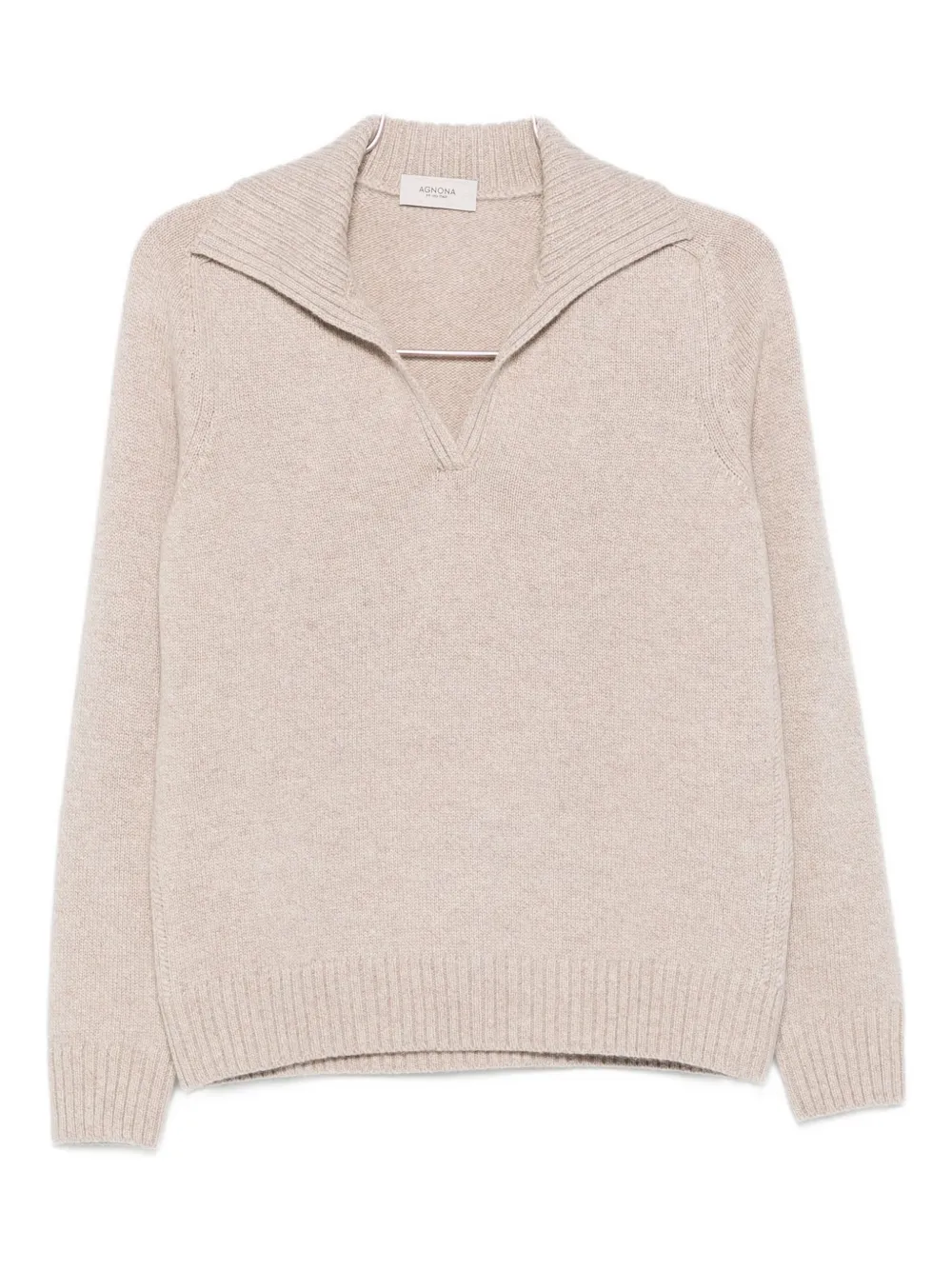 Agnona turtleneck collar sweater | Neutrals | Image 1