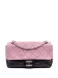 CHANEL Pre-Owned 2008-2009 Medium Bicolor Lambskin and Calfskin CC Chain Flap shoulder bag - Pink