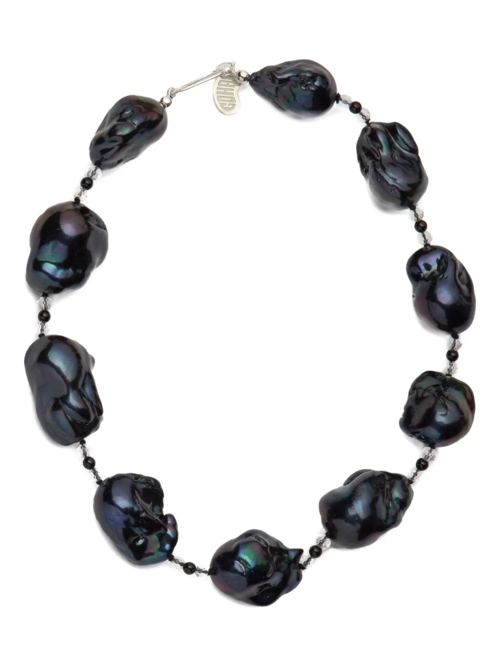 Gohar World collar con perlas barrocas | plateado | Image 1