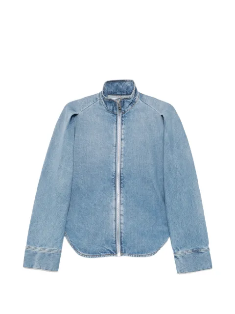 Alaïa zip fastening denim jacket