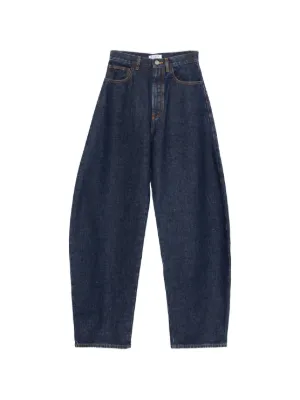 LOEWE ベルテッド プリーツジーンズ | ブルー | FARFETCH JP
