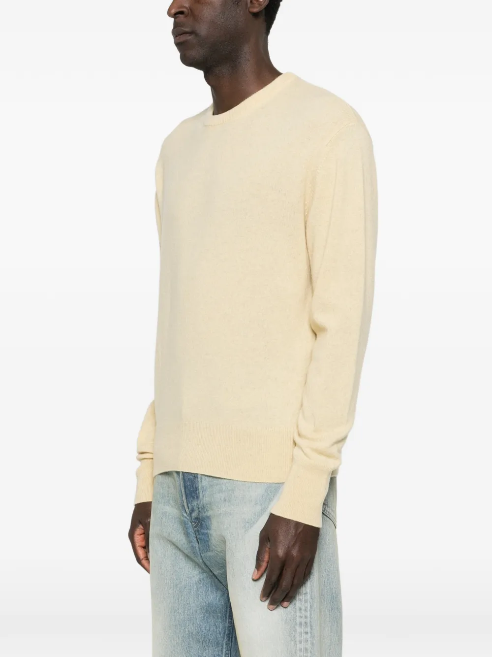  Lemaire Crew Neck Sweater - Yellow 