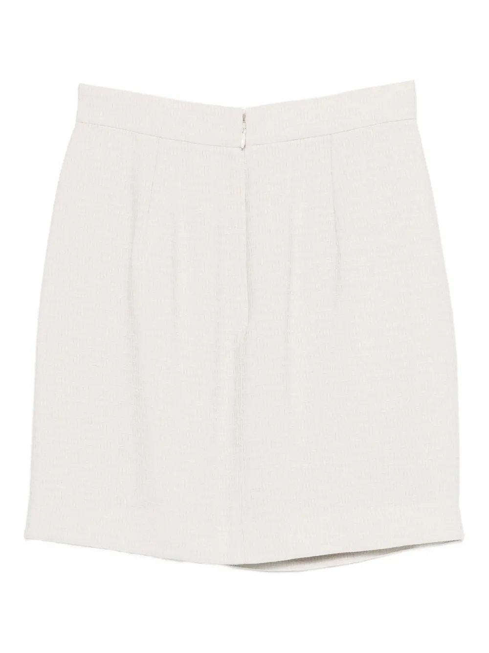 Emporio Armani Mini-wikkelrok - Zwart