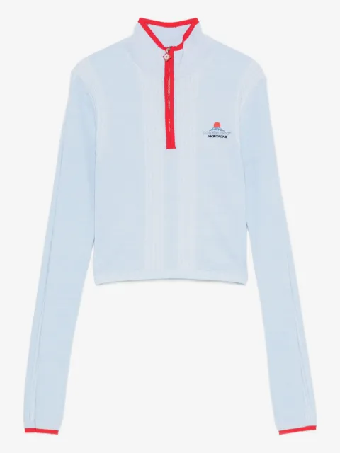 Casablanca sweat de ski côtelé et zippé