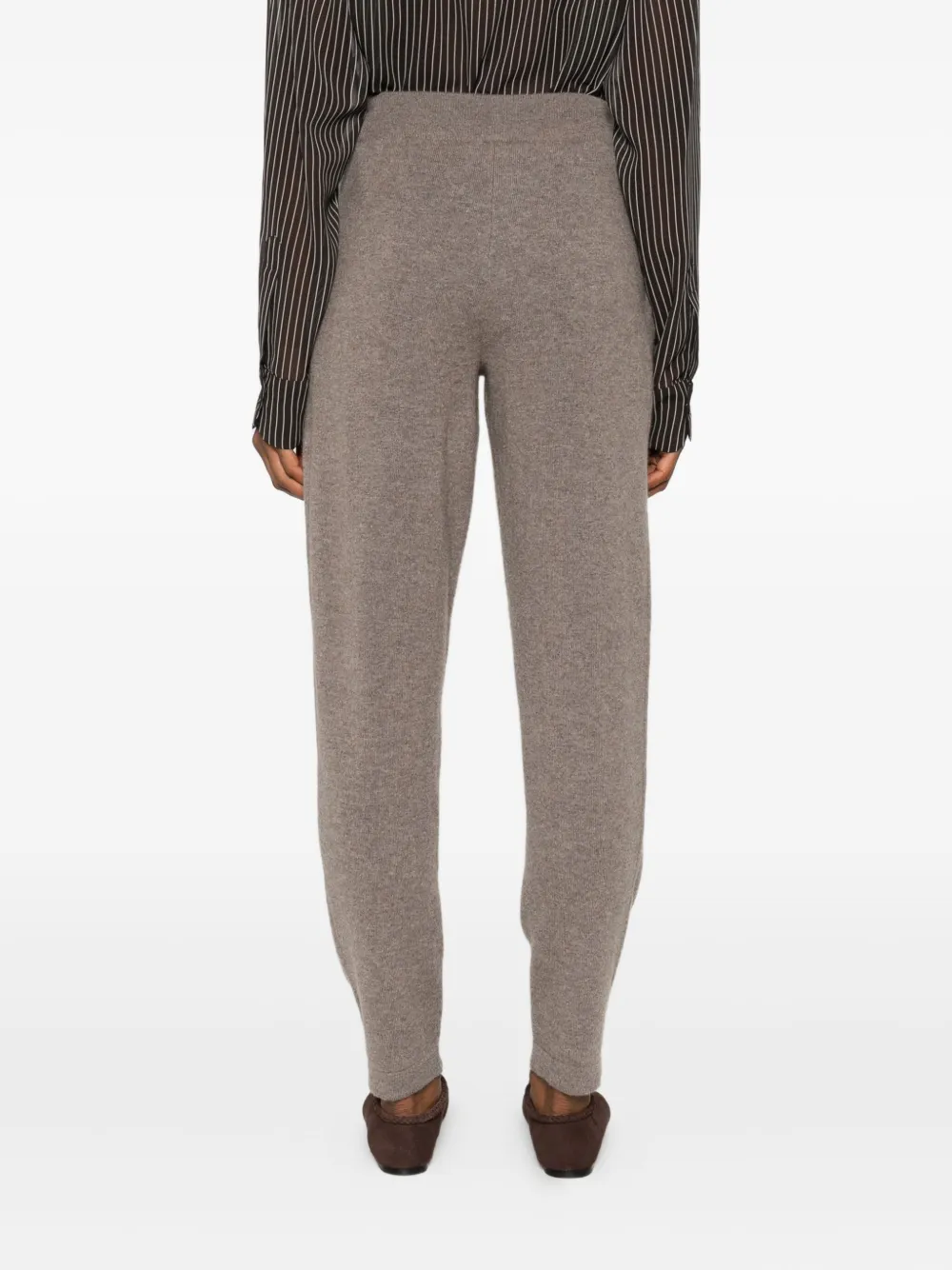 Lisa Yang Elastic-waistband Pants In Black