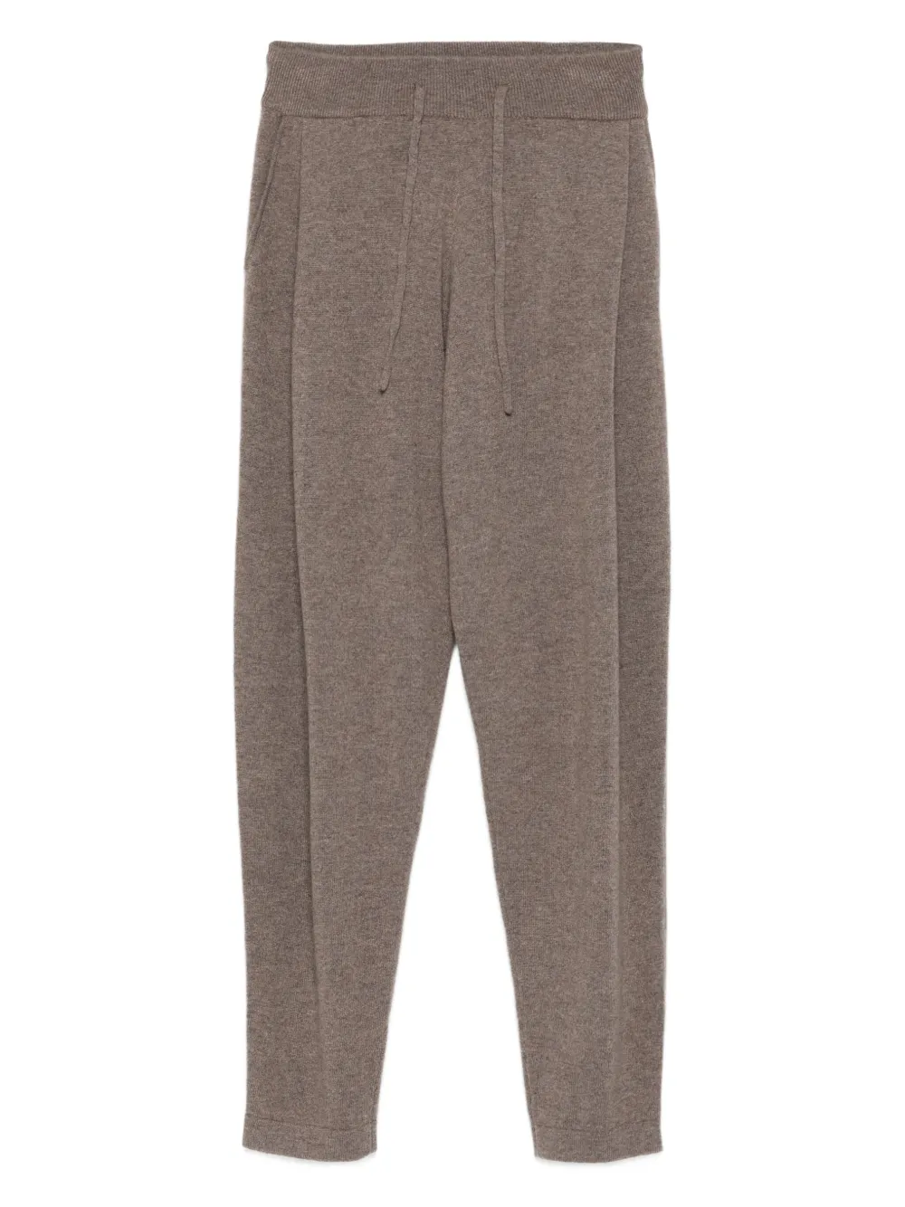 Lisa Yang elastic-waistband pants | Brown | Image 1