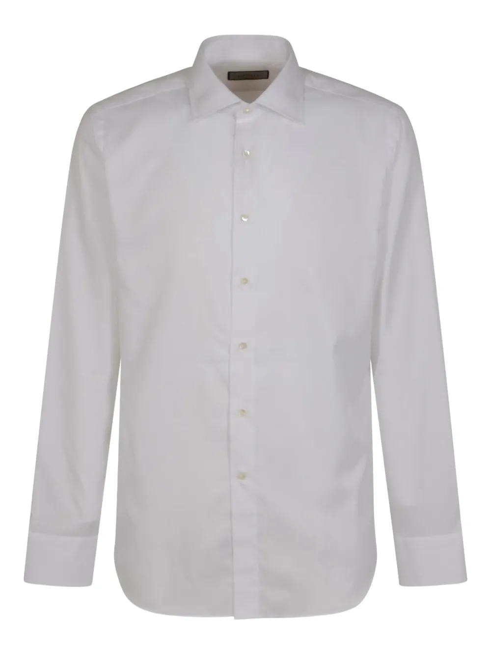 Canali long-sleeve button-fastening shirt | White | Image 1