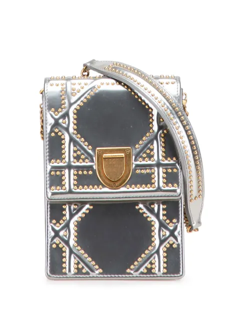 Christian Dior Pre-Owned bolsa crossbody Diorama Vertical 2018