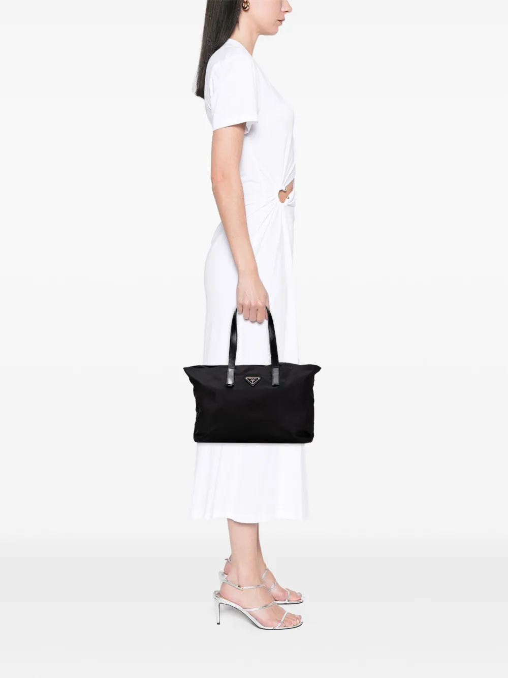Prada Pre-Owned 2013-2025 Tessuto Zip Top tote bag | Pre-Owned | Image 2