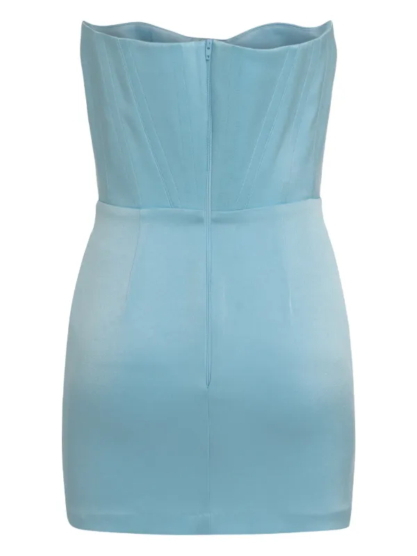 alex perry blue strapless dress Alex Perry Dress Hire main image 1