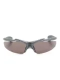 Balenciaga geometric-frame sunglasses - Grey
