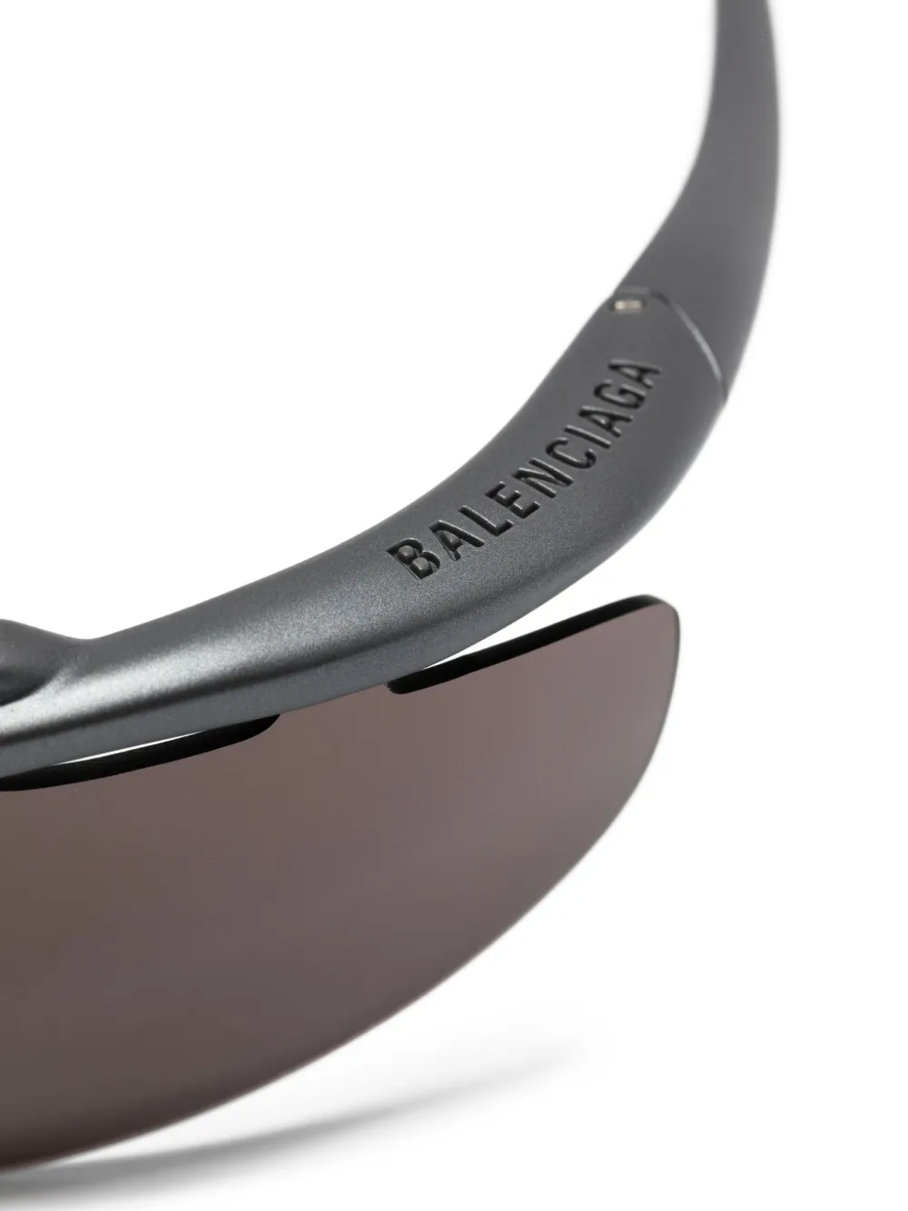 Balenciaga Zonnebril met geometrisch montuur Grijs