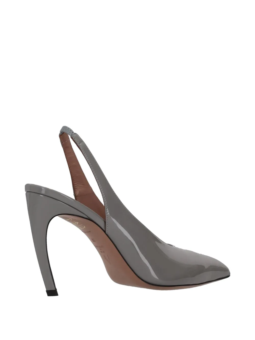 The Attico Viper slingback pumps Grijs