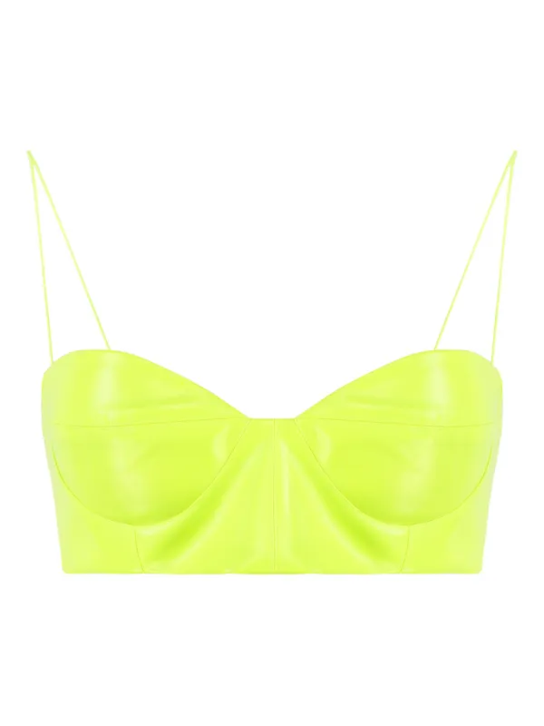 Alex Perry Spaghetti-strap Top in Yellow
