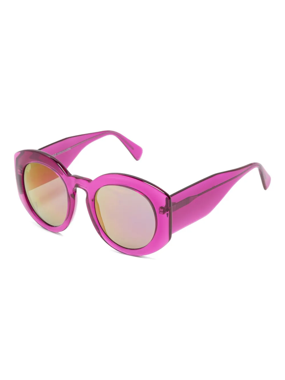 Andy Wolf round-frame sunglasses - Roze