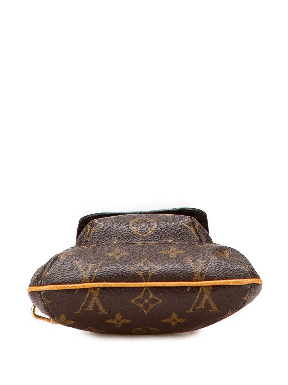 Pre-owned Louis Vuitton 2008 Monogram Partition Clutch Bag In Brown