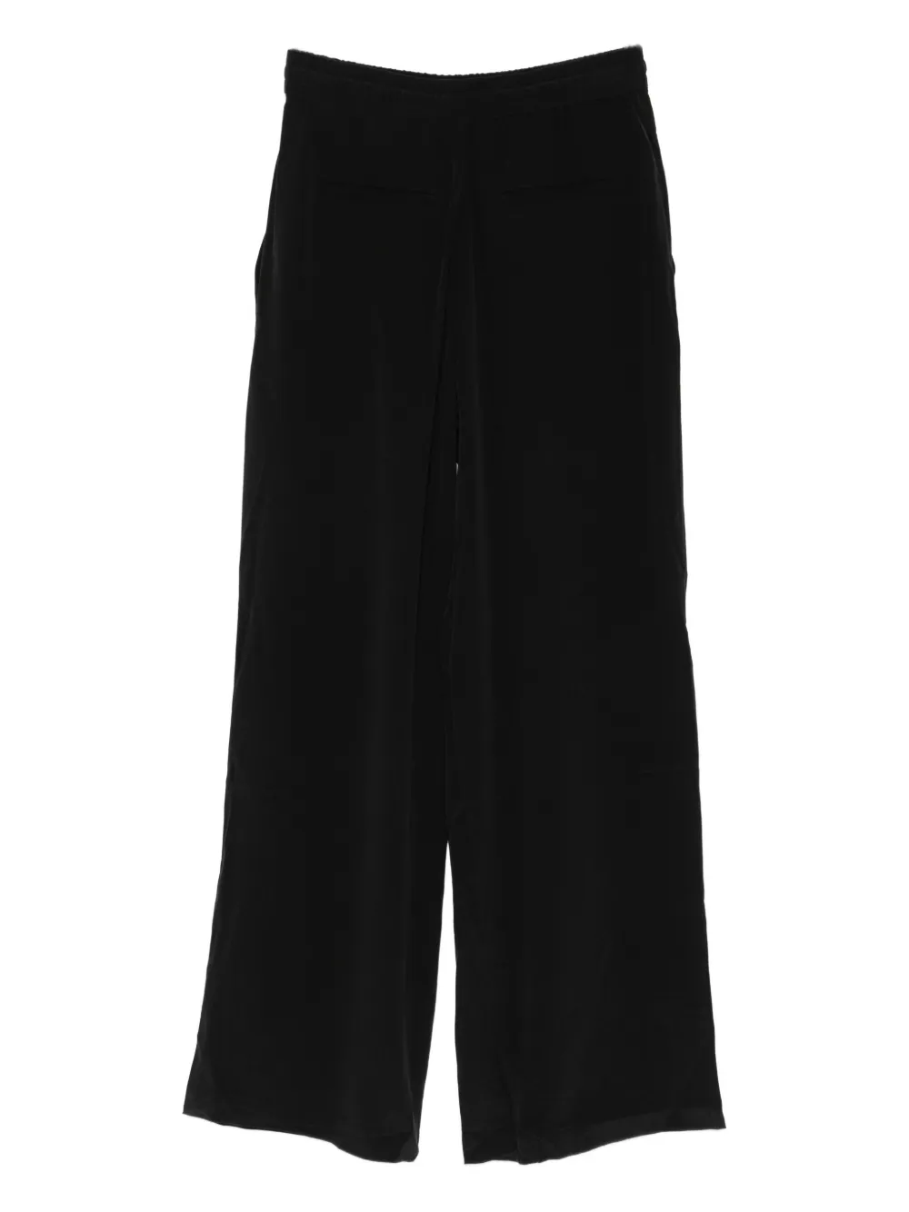 Jacob Lee silk trousers - Zwart