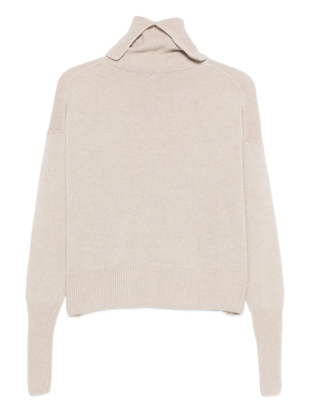 Incentive! Cashmere Turtleneck Sweater In Neutral
