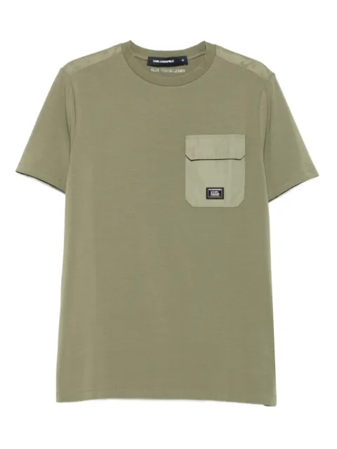 Karl Lagerfeld playera con detalle del logo