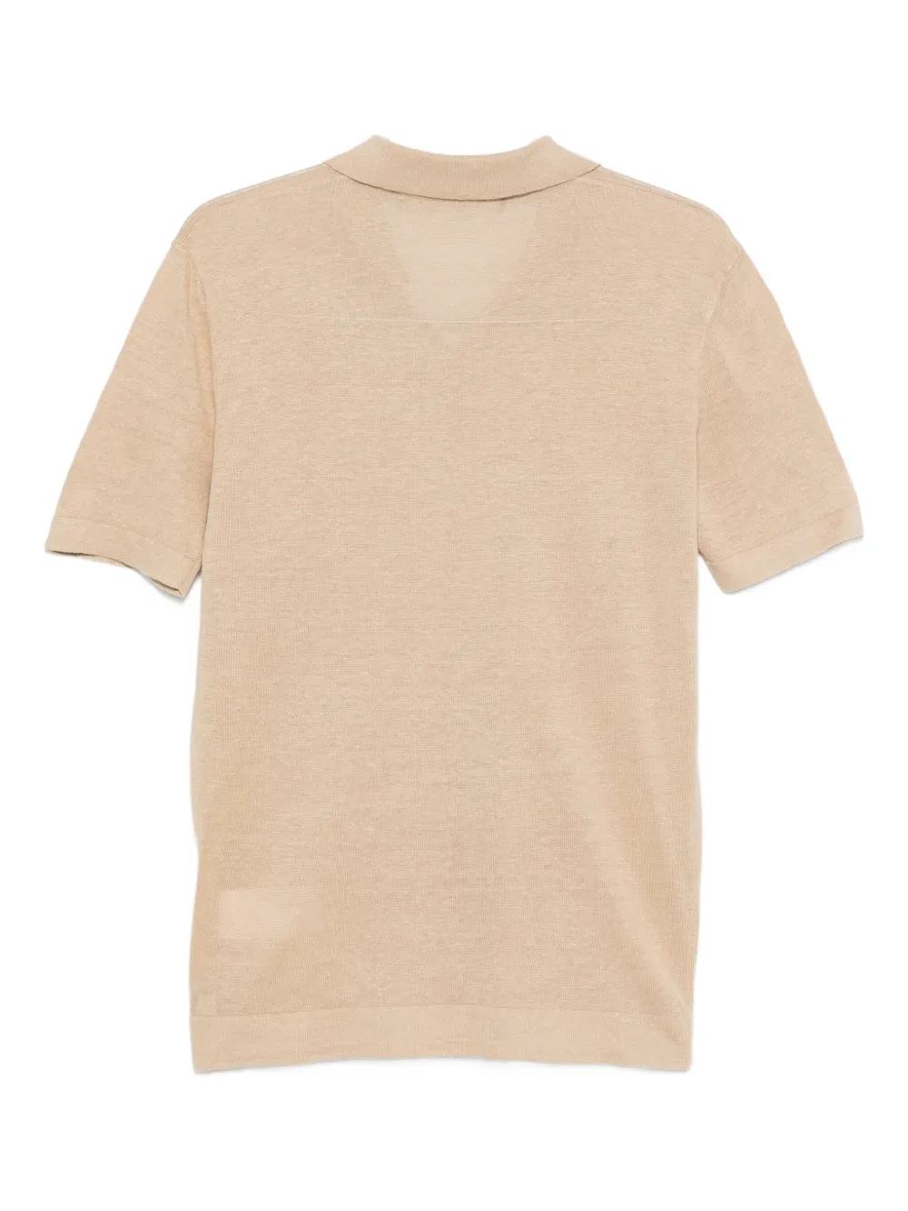 Karl Lagerfeld polo-collar T-shirt - Beige