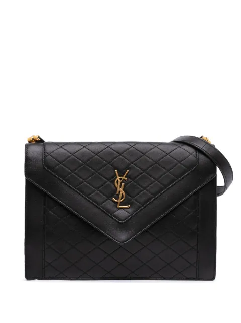 Saint Laurent Pre-Owned 2021 Quilted Lambskin Gaby shoulder bag