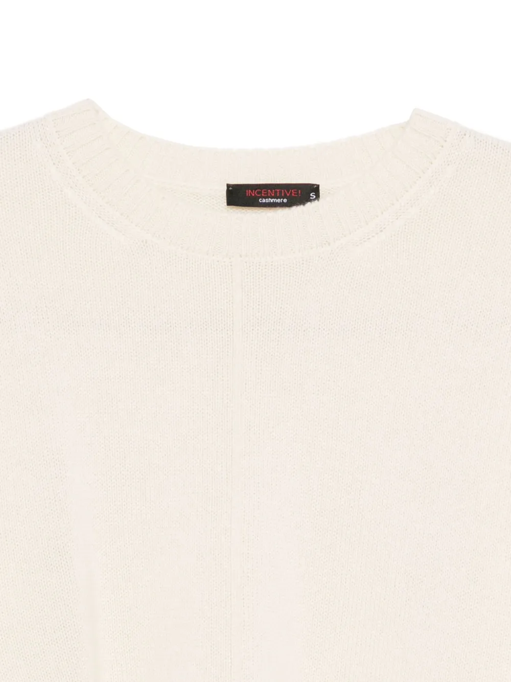 Incentive! Cashmere Ribbed Cashmere Sweater In Neutral