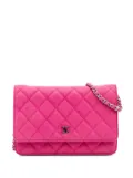 CHANEL Pre-Owned 2013-2014 CC Caviar Wallet on Chain crossbody bag - Pink