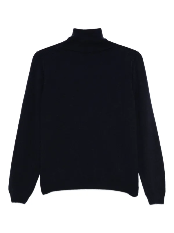 Lija ブラック ハイネック Incentive! Cashmere ハイネック カシミアセーター | ブラック