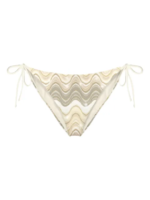 MC2 Saint Barth Sadie Marielle wave-pattern bikini bottom