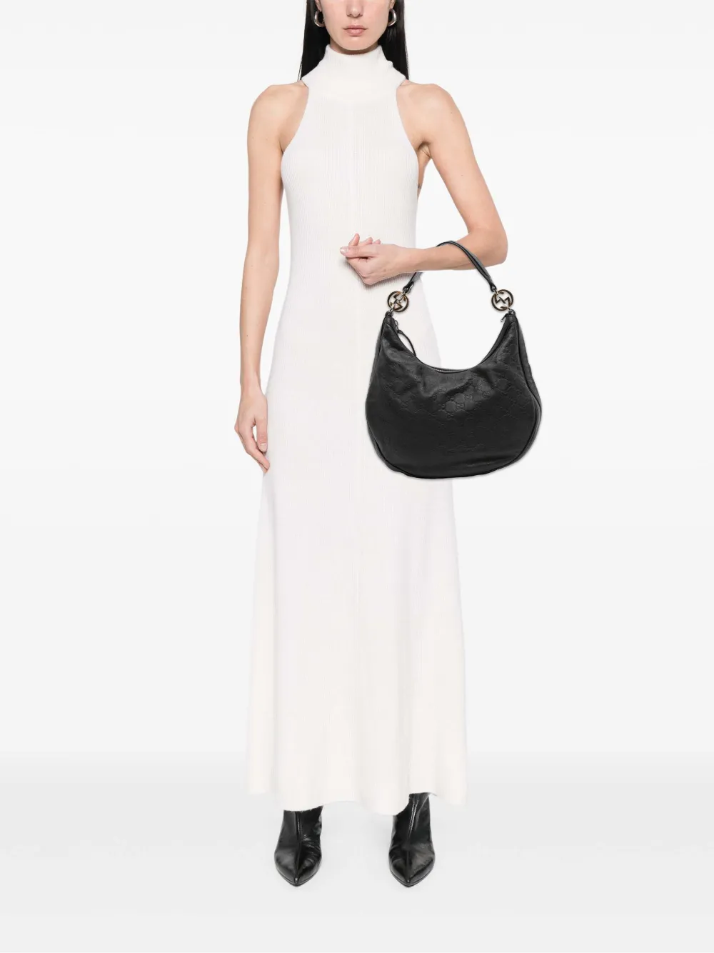 Gucci Pre-Owned 2016-2025 Medium Guccissima Twins hobo bag | Pre-Owned | Image 2