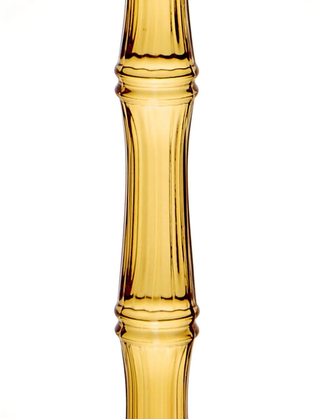 La Doublej Bamboo Martini Glasses (set Of Two) In Yellow