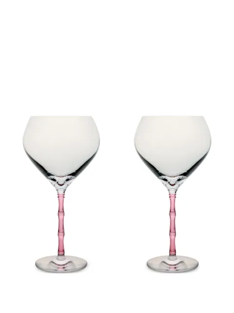 La DoubleJ Bamboo Balloon glasses (set of two)