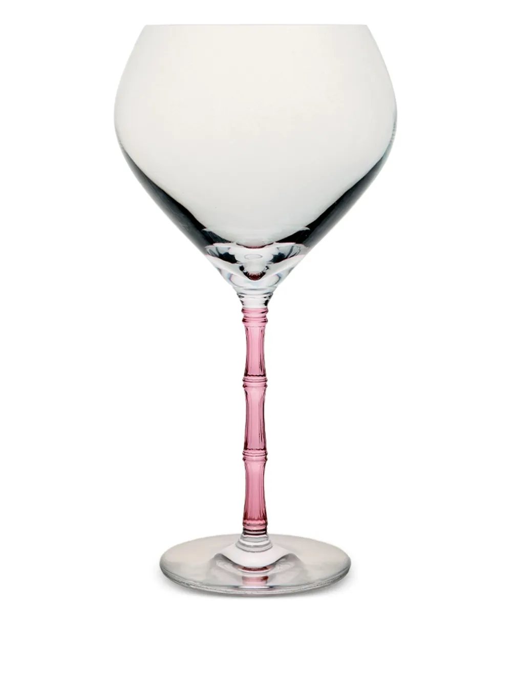 La Doublej Bamboo Balloon Glasses (set Of Two) In Pink