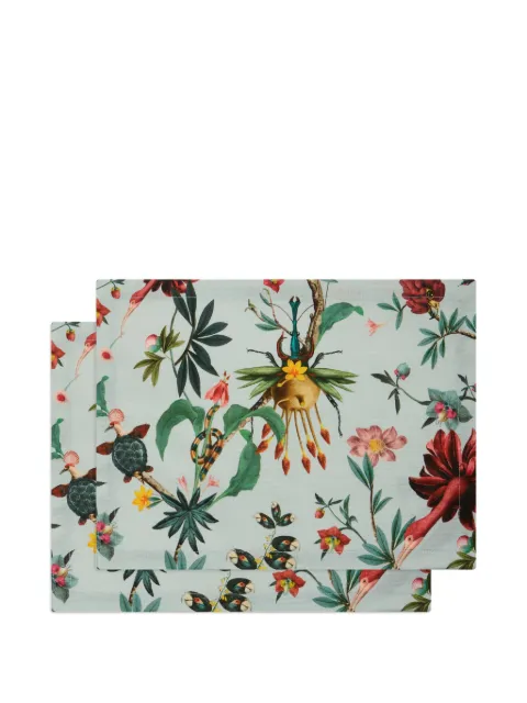 La DoubleJ x Beto Val Fantastic Creatures floral placemats (set of two)
