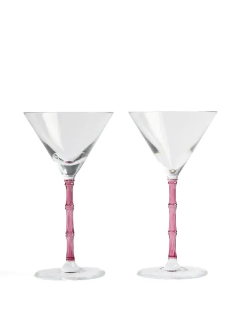 La DoubleJ set de dos vasos Bamboo