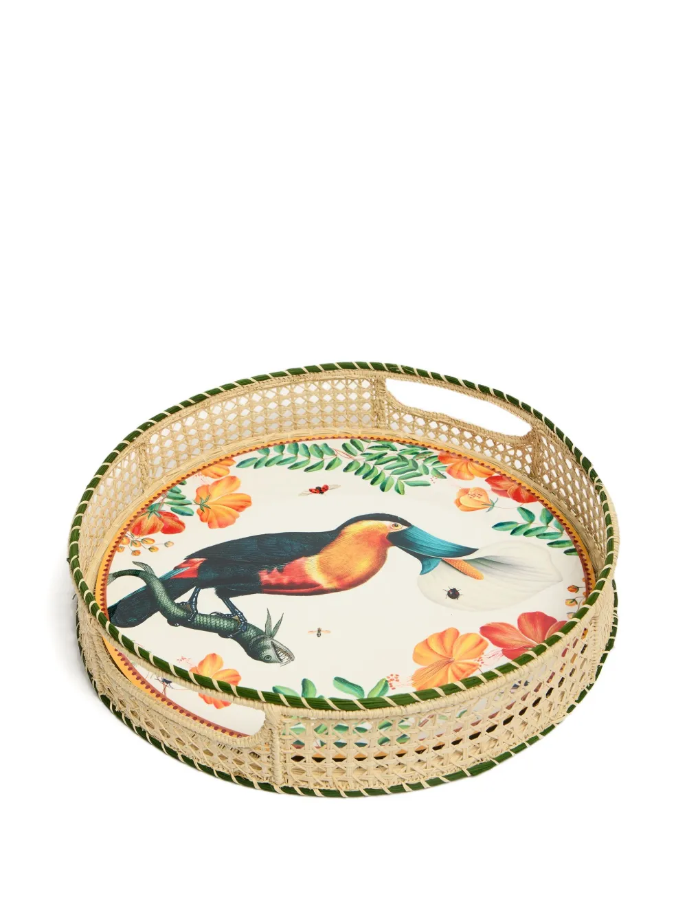 La DoubleJ x Beto Val Fantastic Creatures disk placemat (34cm) - Bianco