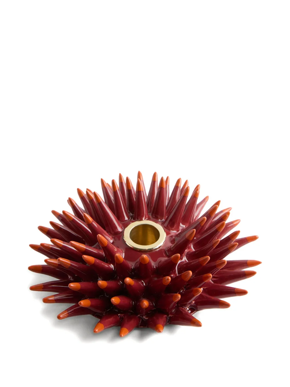 La DoubleJ spine candle holder - Rood