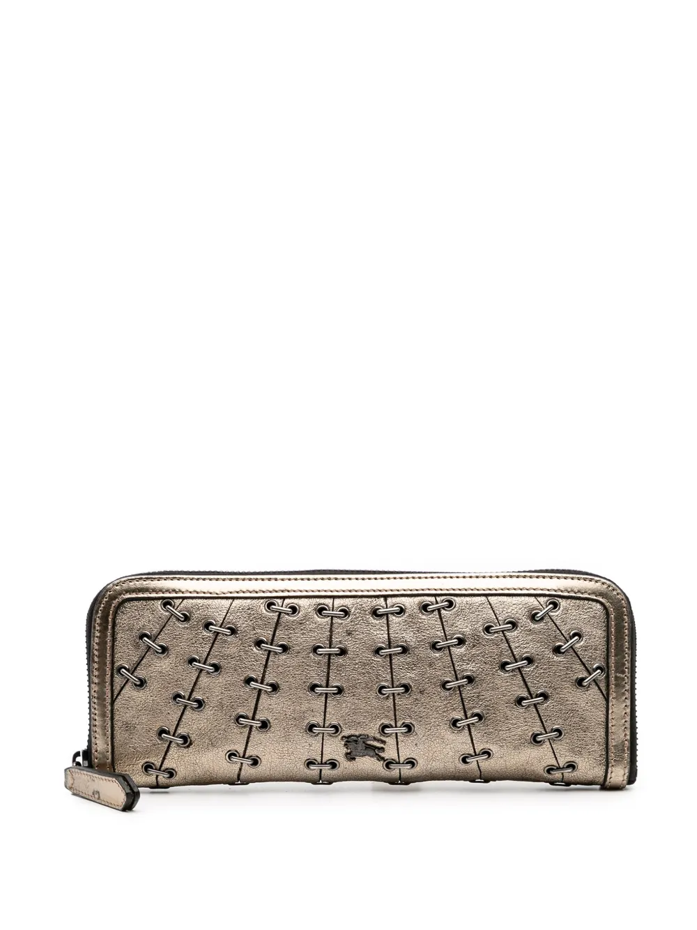 Burberry Pre-Owned 2000-2017 Metallic Leather clutch bag | Gold | Image 1