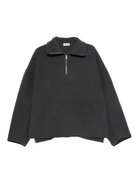 FAÇON JACMIN Sool half-zip sweatshirt