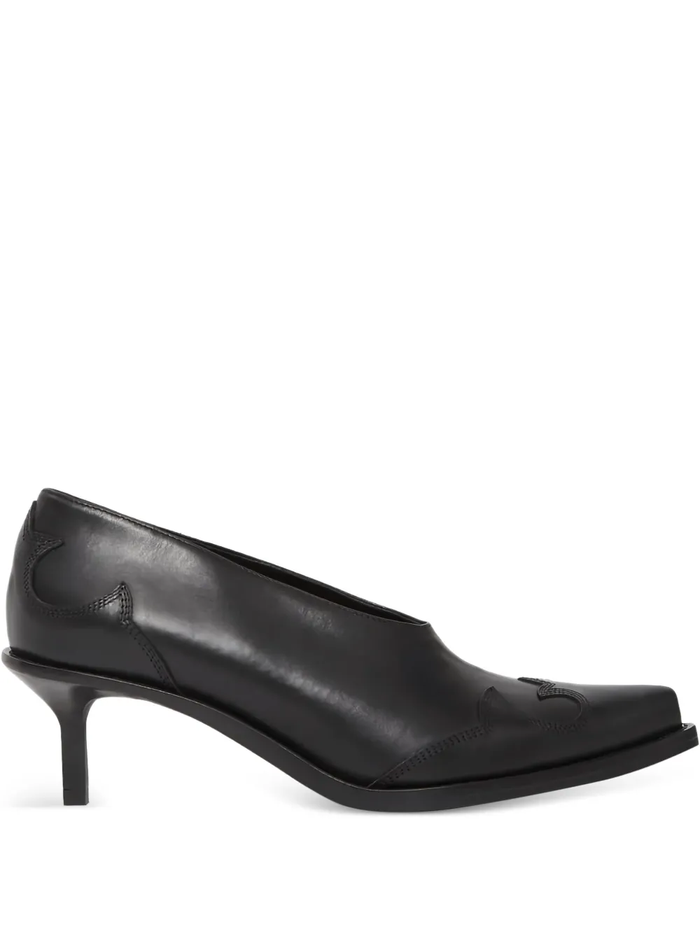 Ann Demeulemeester Janeka pumps met stiksels Zwart