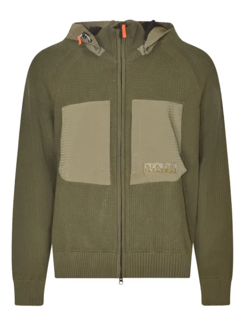 Napapijri patch-pocket zip jacket