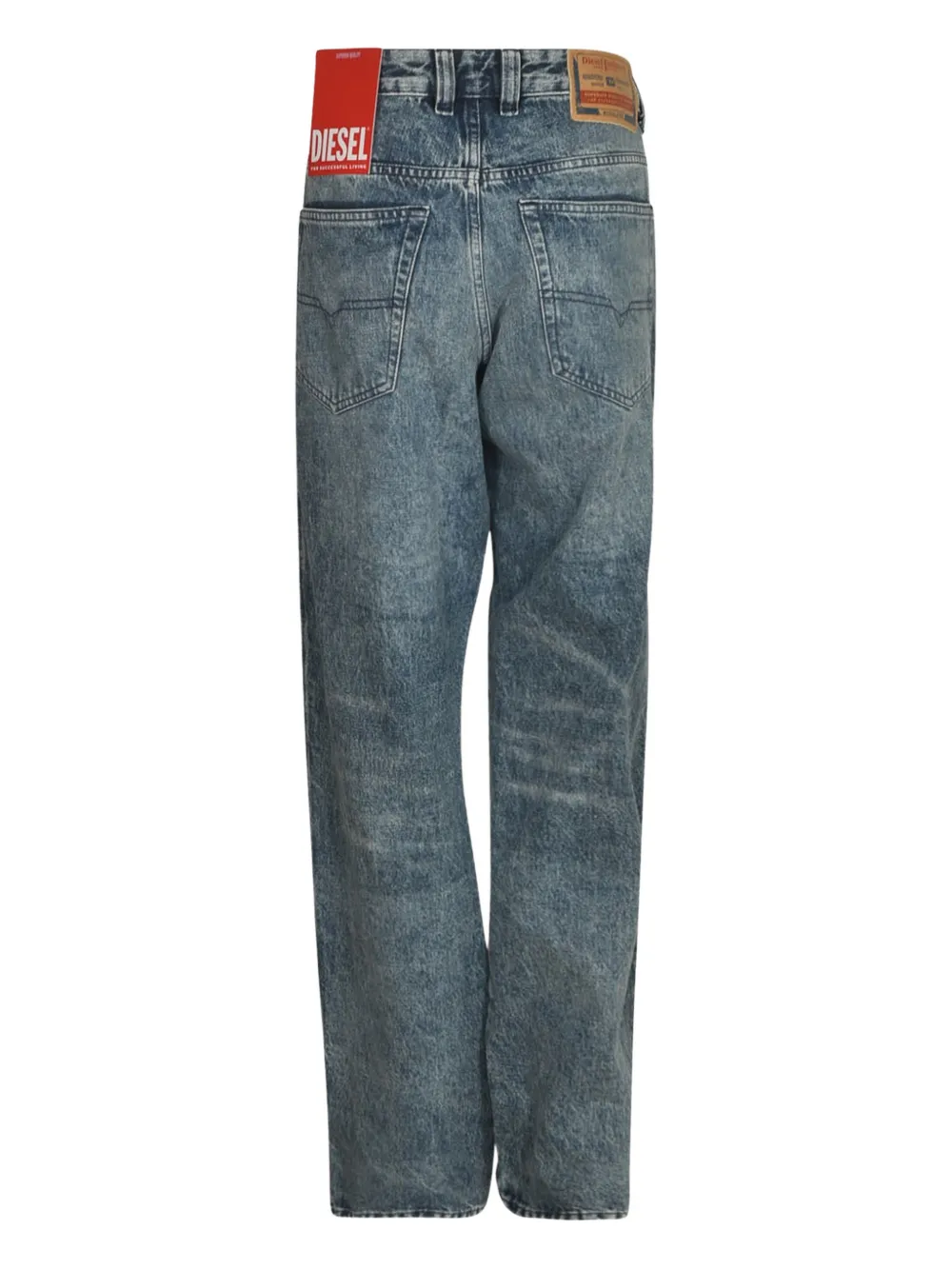 Diesel textured trousers - Blauw