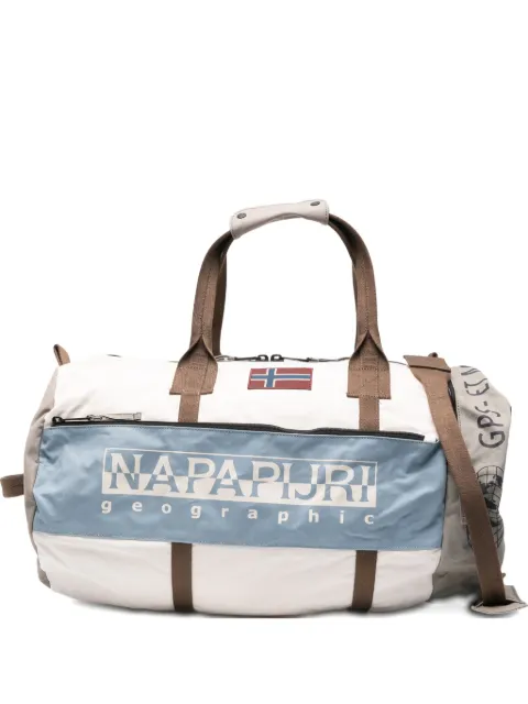 Napapijri logo-print holdall bag