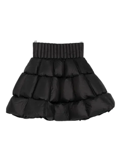 RAXXY quilted padded mini skirt