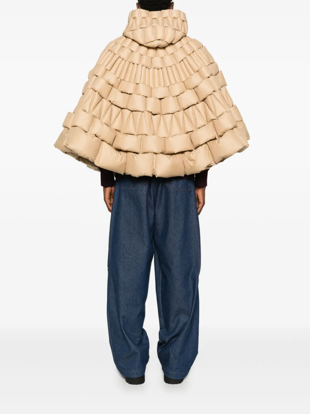 RAXXY Gewatteerde jas met capuchon Beige