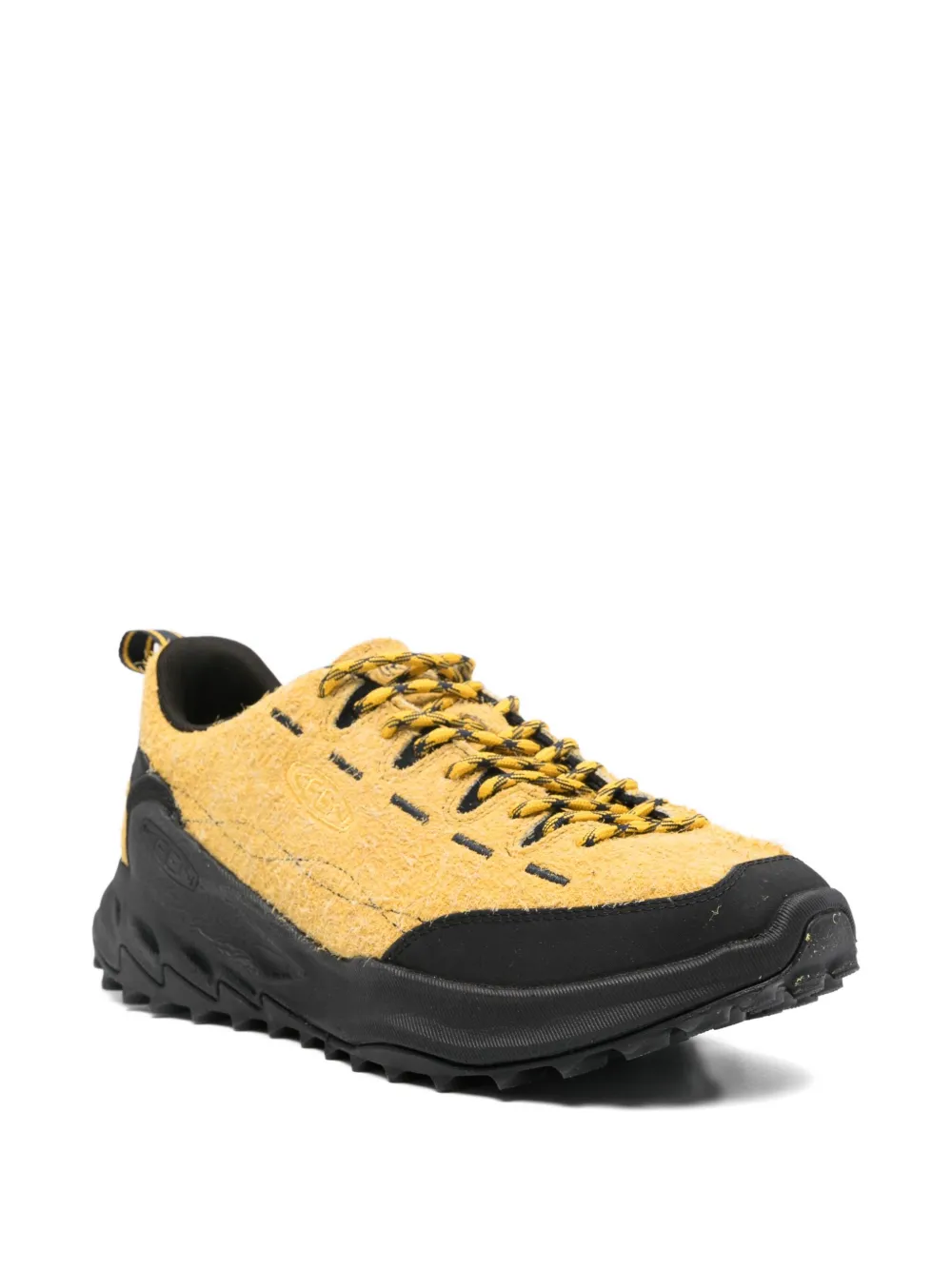 KEEN FOOTWEAR Jasper Zionic suede sneakers Geel